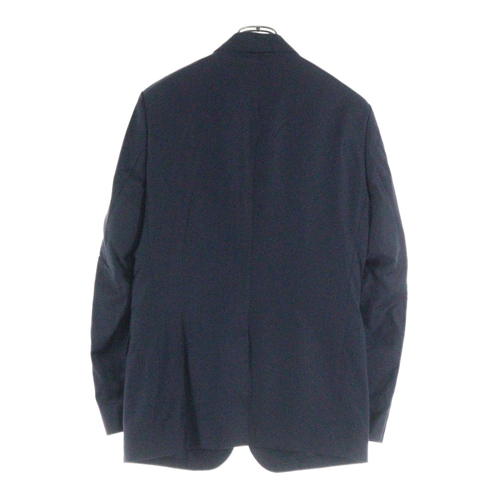 DIOR(ディオール) ストラップロゴ バージンウール ノッチドラペル テーラードジャケット ネイビー 013C216A3226