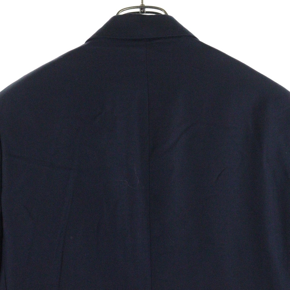 DIOR(ディオール) ストラップロゴ バージンウール ノッチドラペル テーラードジャケット ネイビー 013C216A3226