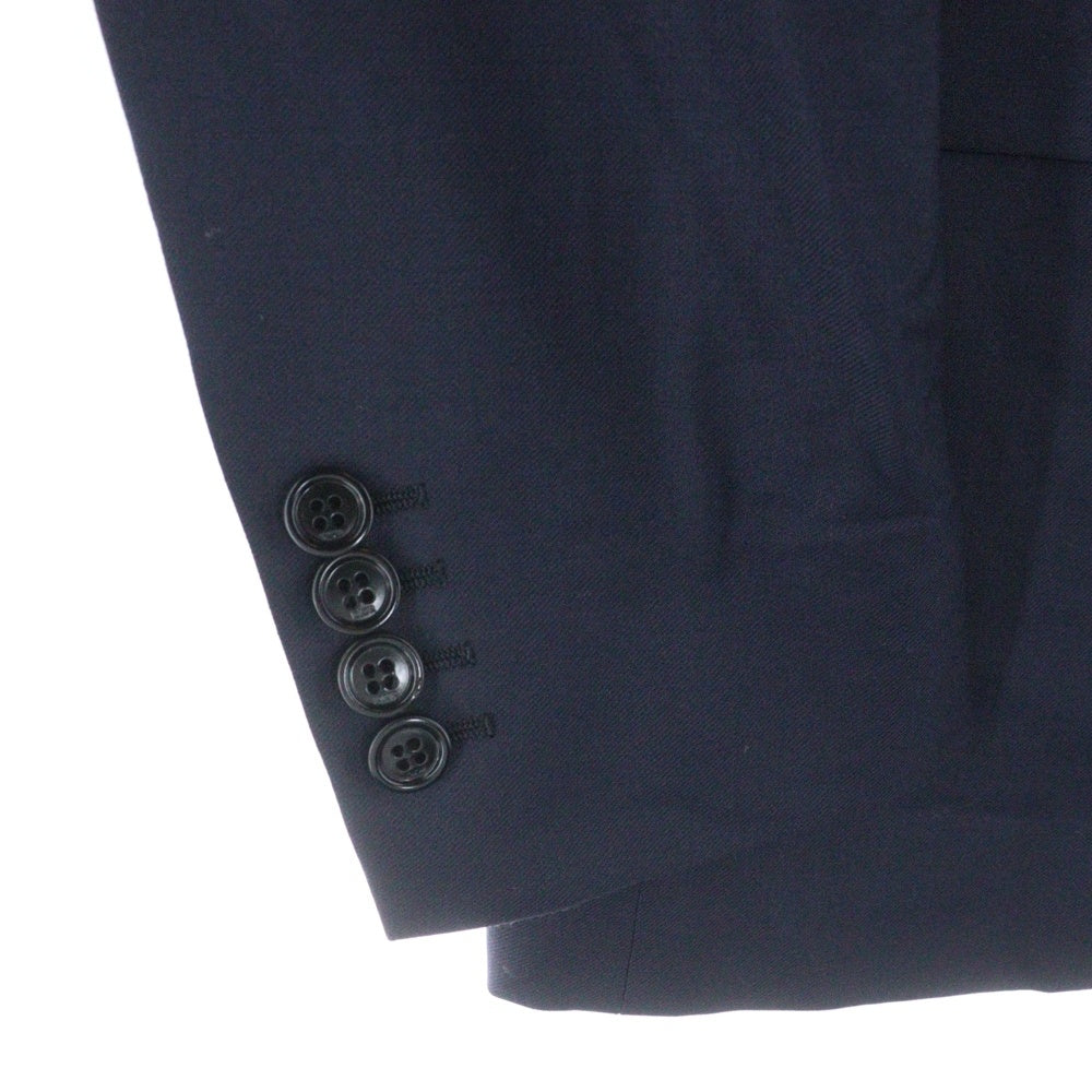 DIOR(ディオール) ストラップロゴ バージンウール ノッチドラペル テーラードジャケット ネイビー 013C216A3226