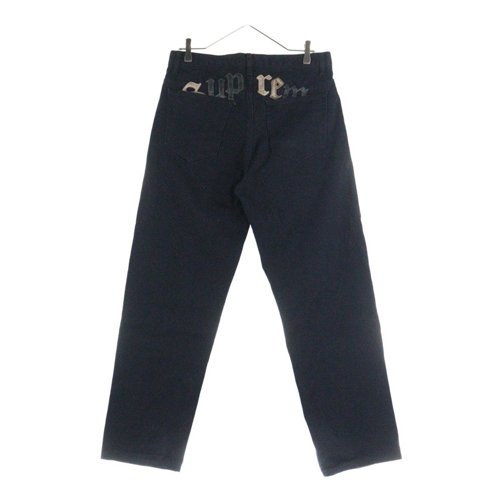 SUPREME(シュプリーム) 22AW The Great China Wall Canvas 5-Pocket Jean グレートチャイナウォール デニム ジーンズ パンツ ブラック
