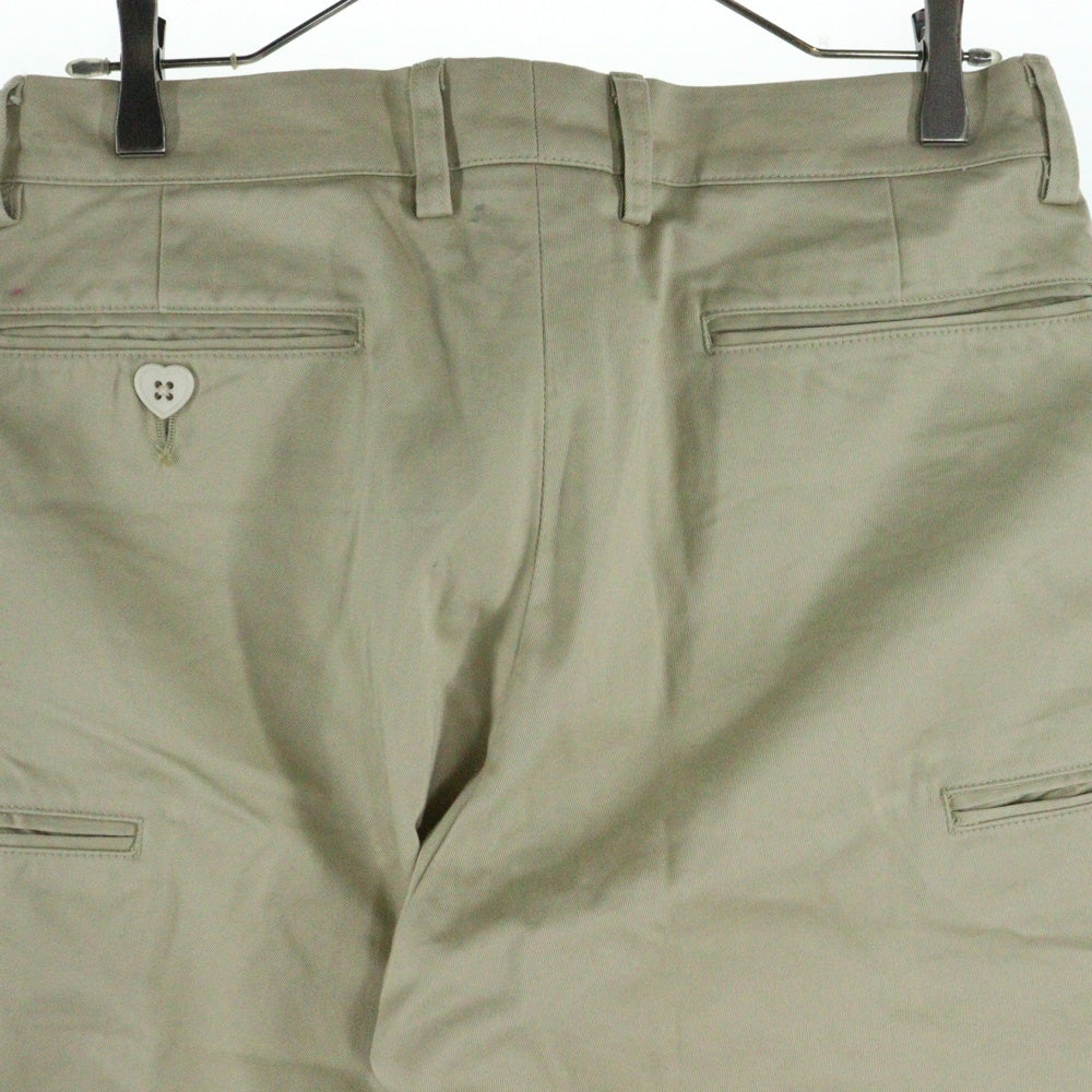 HUMAN MADE(ヒューマンメイド) CHINO PANTS ハートロゴ刺繍チノパンツ ベージュ