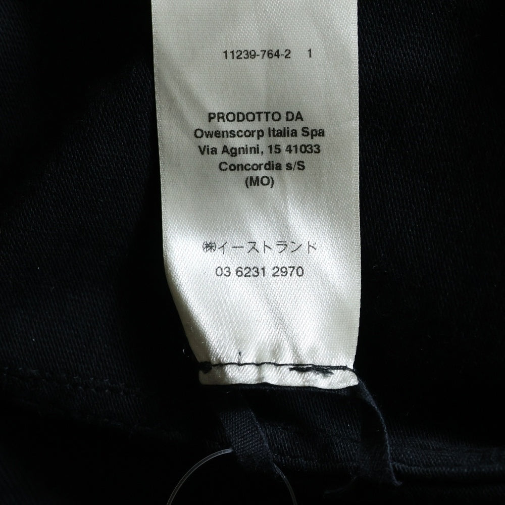 Rick Owens(リックオウエンス) 18AW タートルネック 長袖 カットソー Tシャツ ブラック RU18F1286
