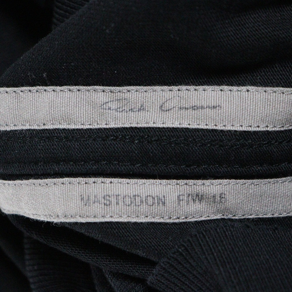 Rick Owens(リックオウエンス) 16AW MASTODON TURTLE NECK マストドン タートルネック 長袖カットソー Tシャツ ブラック RU16F6286