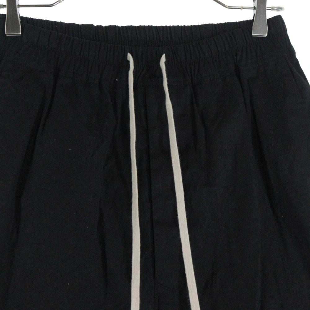 Rick Owens(リックオウエンス) 17AW DRAWSTRING LONG PANTS ドローストリング ロングパンツ ブラック RF00M6380