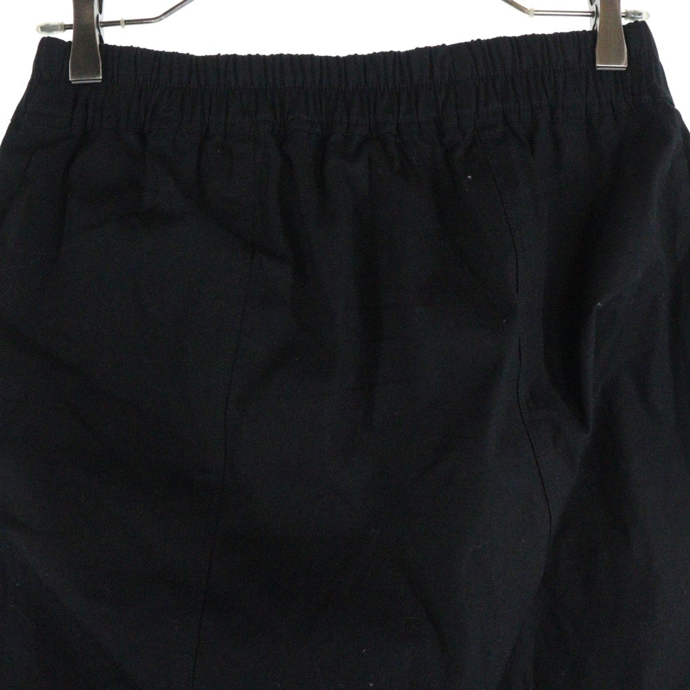 Rick Owens(リックオウエンス) 17AW DRAWSTRING LONG PANTS ドローストリング ロングパンツ ブラック RF00M6380