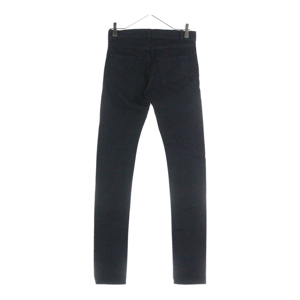 SAINT LAURENT PARIS(サンローランパリ) 16AW ダメージ加工 スキニー デニム パンツ ブラック 470340 Y869L