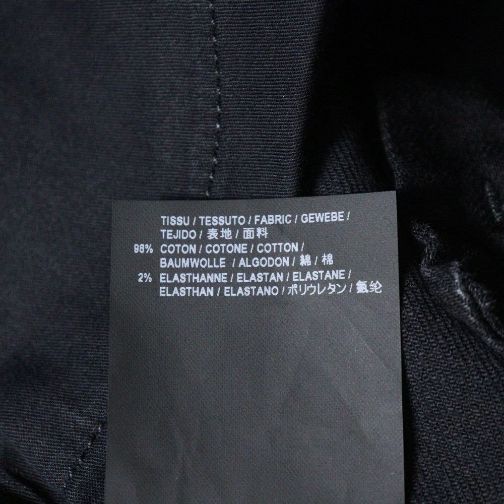 SAINT LAURENT PARIS(サンローランパリ) 16AW ダメージ加工 スキニー デニム パンツ ブラック 470340 Y869L