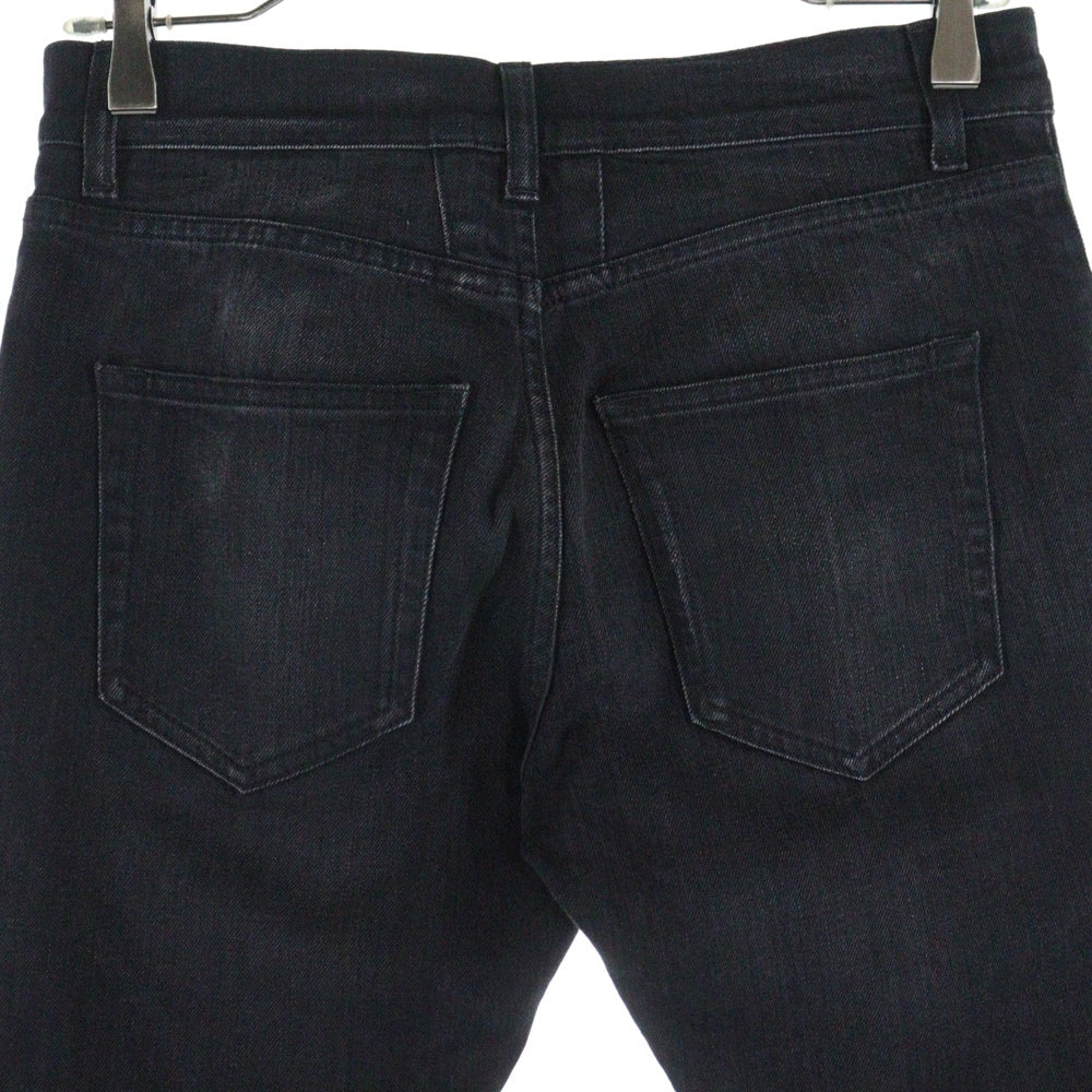 SAINT LAURENT PARIS(サンローランパリ) 16AW Hedi Slimane クラッシュ デザイン スキニーデニムパンツ ブラック 441240 Y869L