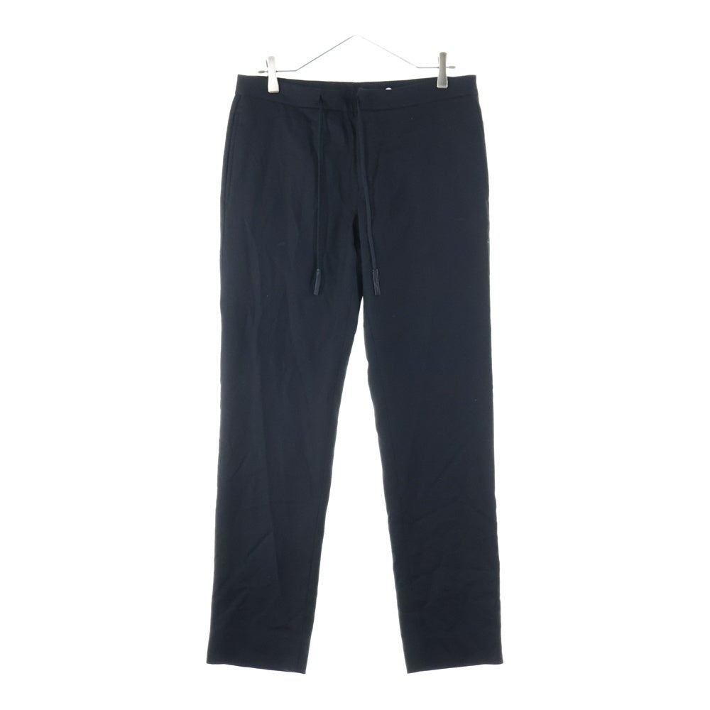 Maison Margiela 14(メゾンマルジェラ) 17AW ウールフランネルドローストリングパンツ ブラック S50KA0388 S47782