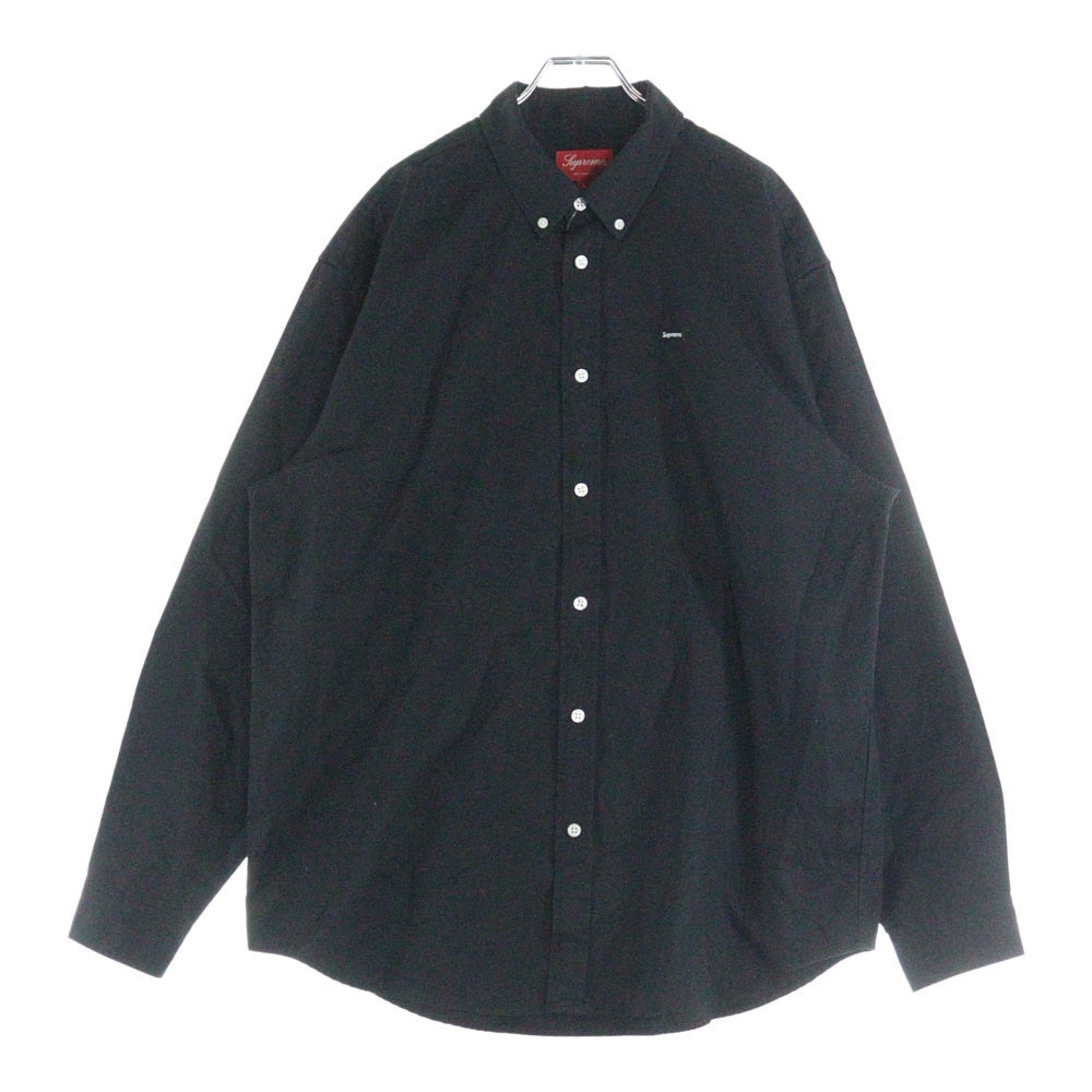 SUPREME(シュプリーム) Small Box Shirt スモール ボックスロゴ ボタンダウン 長袖 シャツ ブラック