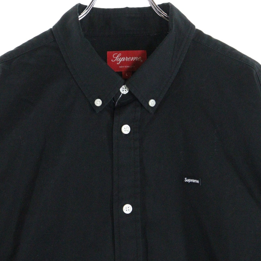 SUPREME(シュプリーム) Small Box Shirt スモール ボックスロゴ ボタンダウン 長袖 シャツ ブラック