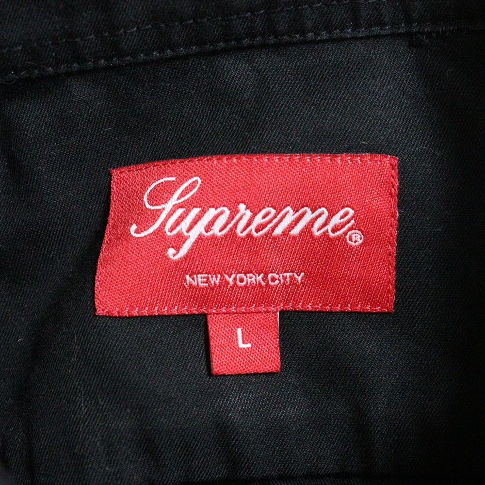 SUPREME(シュプリーム) Small Box Shirt スモール ボックスロゴ ボタンダウン 長袖 シャツ ブラック