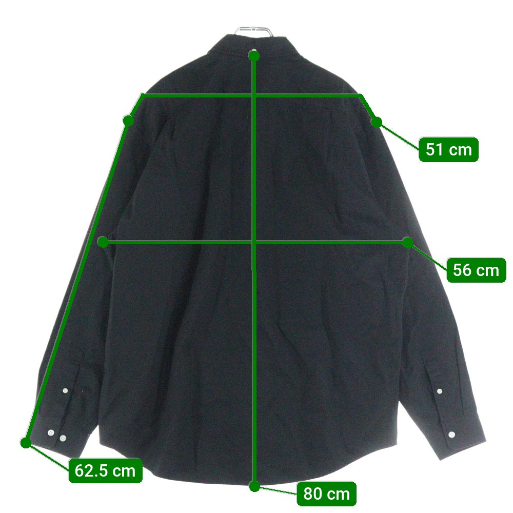 SUPREME(シュプリーム) Small Box Shirt スモール ボックスロゴ ボタンダウン 長袖 シャツ ブラック