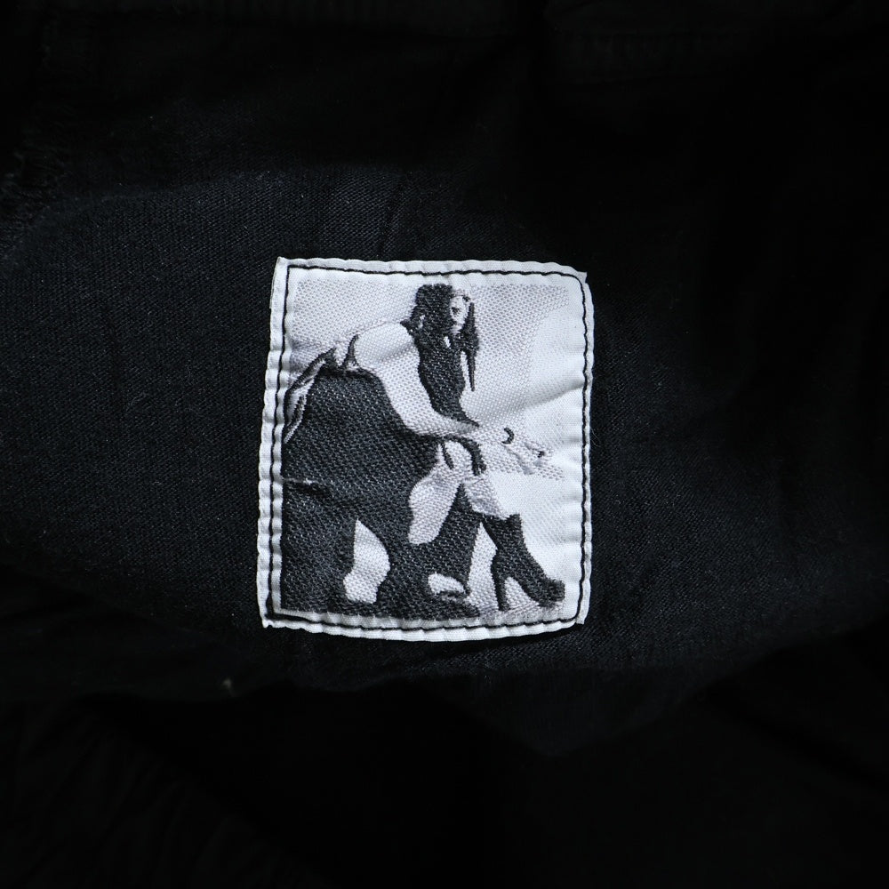 DRKSHDW(ダークシャドウ) BERLIN DRAWSTRING ベルリン ドローストリング パンツ ブラック DU02B4392-RIG
