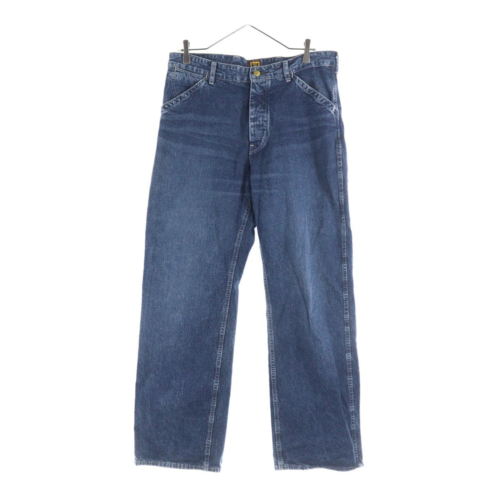 HUMAN MADE(ヒューマンメイド) SLIM DENIM PANTS バック ハートロゴ刺繍 スリムデニムパンツ インディゴ