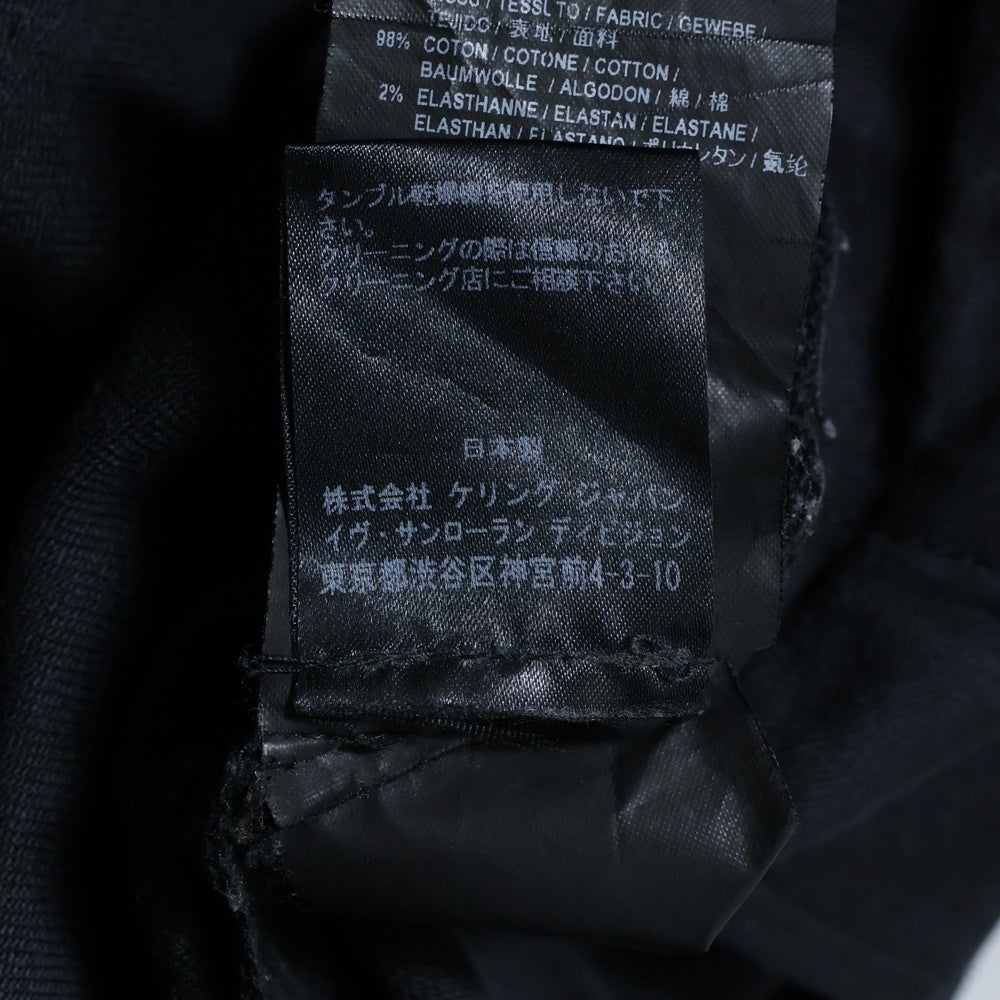 SAINT LAURENT PARIS(サンローランパリ) 16SS ストレッチ スキニー デニム パンツ ブラック 376906 YYS02