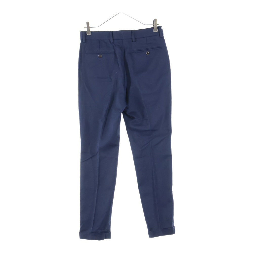 GUCCI(グッチ) ウェブ シェリーライン ストライプ コットンアンクルパンツ ネイビー 668588 Z8AQY