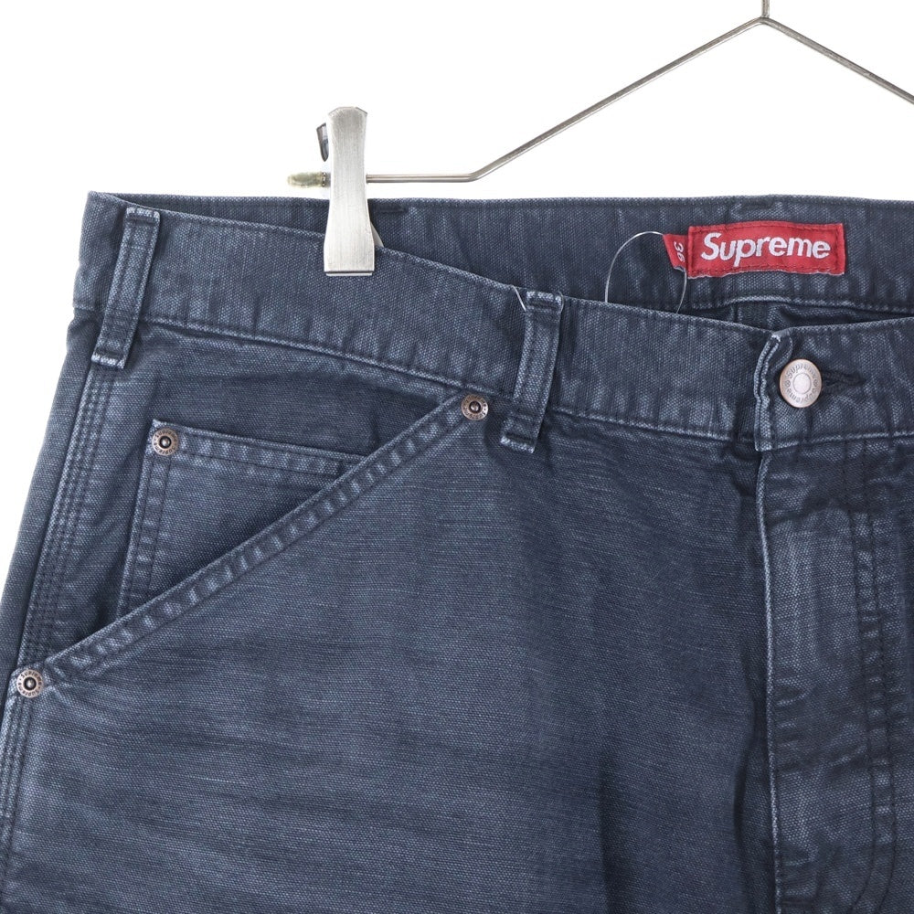 SUPREME(シュプリーム) 25SS Worn Double Knee Painter Pant ウォーンダブルニー ペインターパンツ ブラック