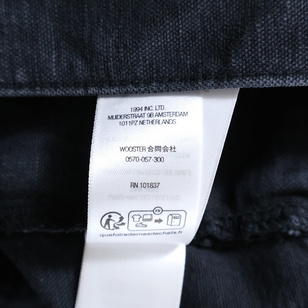 SUPREME(シュプリーム) 25SS Worn Double Knee Painter Pant ウォーンダブルニー ペインターパンツ ブラック