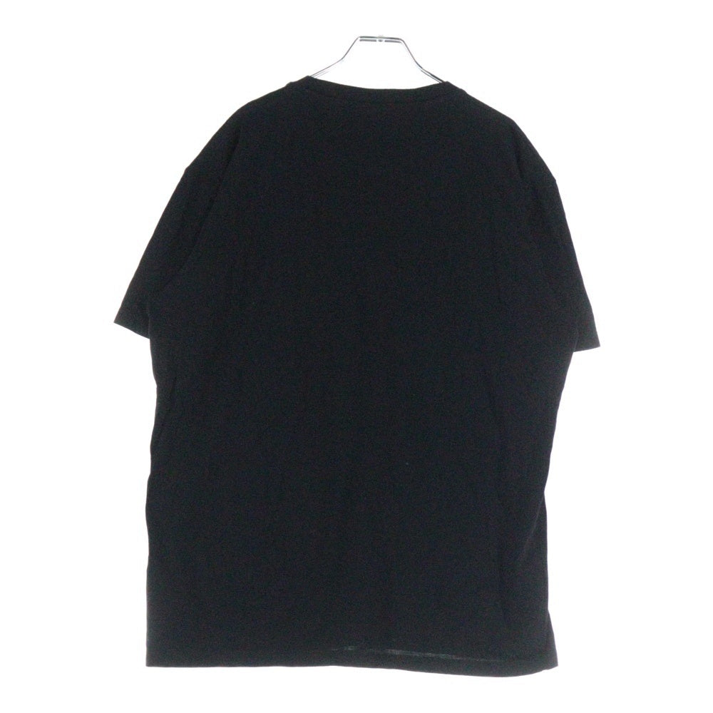 VALENTINO(ヴァレンティノ) フロントロゴプリント半袖Tシャツ ブラック XV3MG10V738