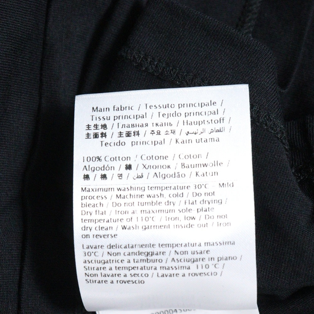 VALENTINO(ヴァレンティノ) フロントロゴプリント半袖Tシャツ ブラック XV3MG10V738