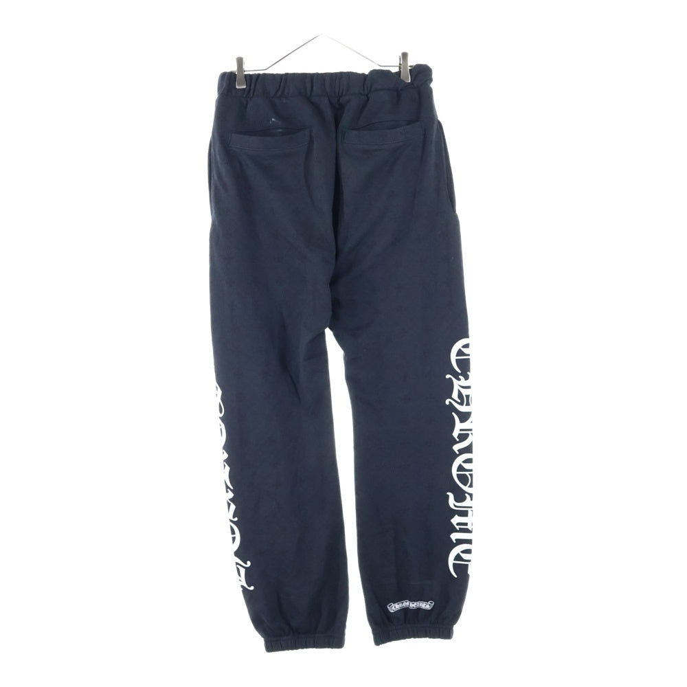 CHROME HEARTS(クロムハーツ) SWEAT PANTS サイドロゴ CHプラス総柄 スウェットロングパンツ ブラック