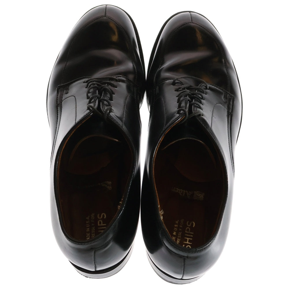 Alden(オールデン) SHIPS別注 Vチップ モディファイド コードバン レースアップ レザー ドレスシューズ ブラック 54331