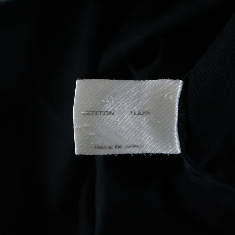 NUMBER (N)INE(ナンバーナイン) エポーレット カットオフ ノースリーブ レギュラーカラーシャツ レディース ブラック