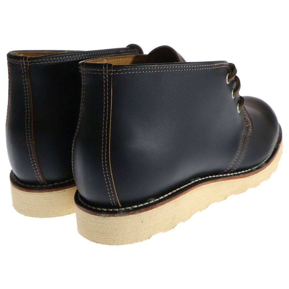 RED WING(レッド ウイング) 9852 犬タグ USA製 IRISH SETTER CHUKKA アイリッシュセッター チャッカブーツ ブラック US8.5D