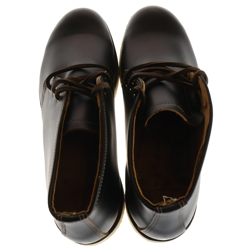 RED WING(レッド ウイング) 9852 犬タグ USA製 IRISH SETTER CHUKKA アイリッシュセッター チャッカブーツ ブラック US8.5D