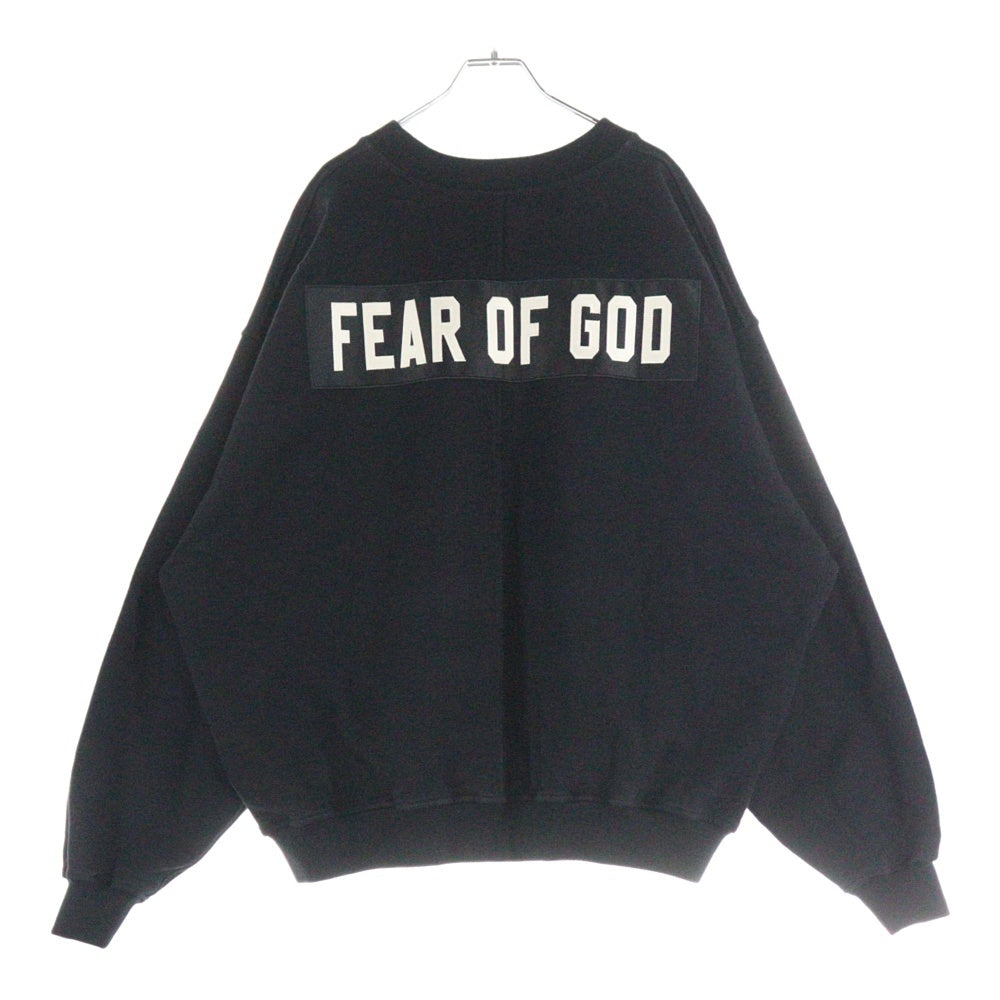FEAR OF GOD(フィアオブゴッド) 5TH COLLECTION HEAVY TERRY SWEATSHIRT フィフスコレクション ヘビー テリースウェットトレーナー ブラック