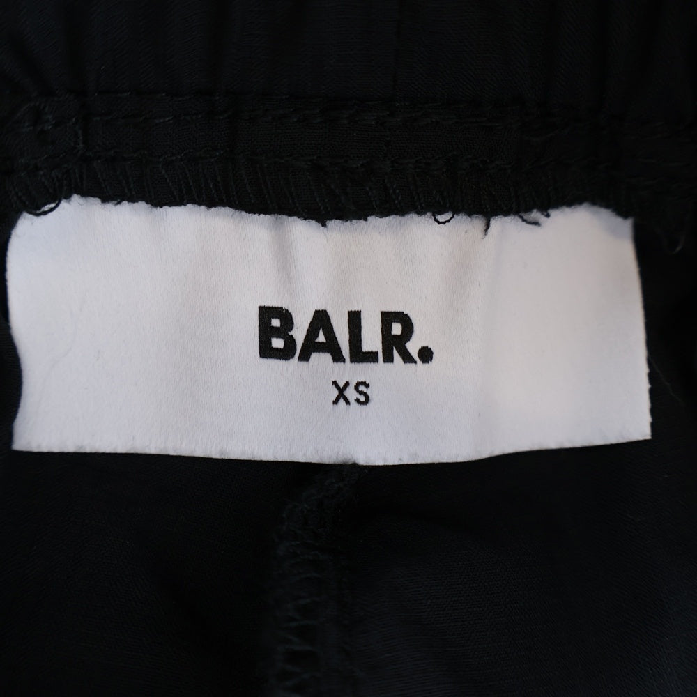 BALR.(ボーラー) JP Q-SERIES REGULAR FIT NYLONPANTS レギュラーフィット ナイロンパンツ ブラック B1411.1124
