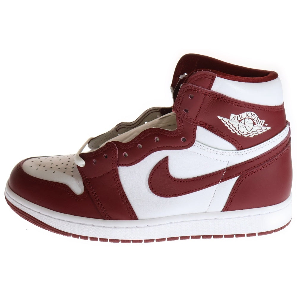 NIKE(ナイキ) AIR JORDAN 1 RETRO HIGH OG ARTISANALRED エアジョーダン1 レトロ ハイ アーティザナルレッド ハイカットスニーカー レッド/ホワイト US9/27cm DZ5485-160