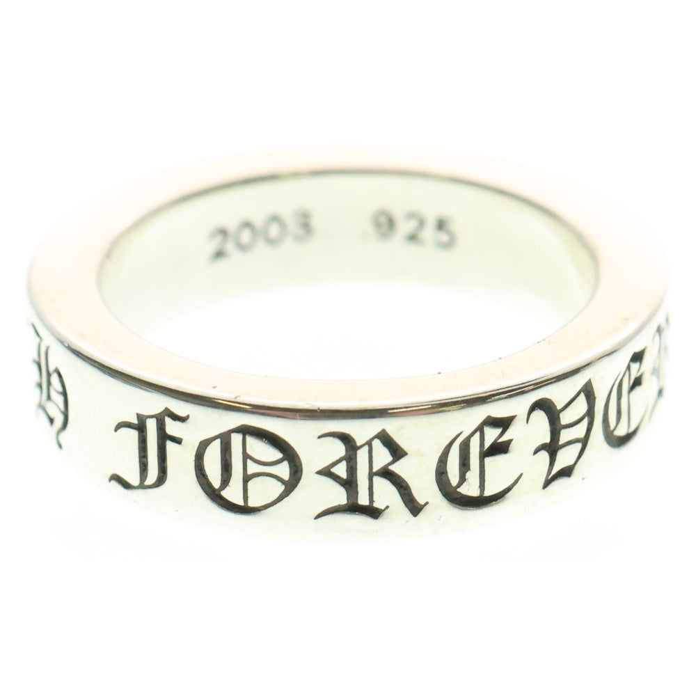 CHROME HEARTS(クロムハーツ) 6mm SPACER FOREVER 6mmスペーサーリング フォーエバーシルバー BCA337