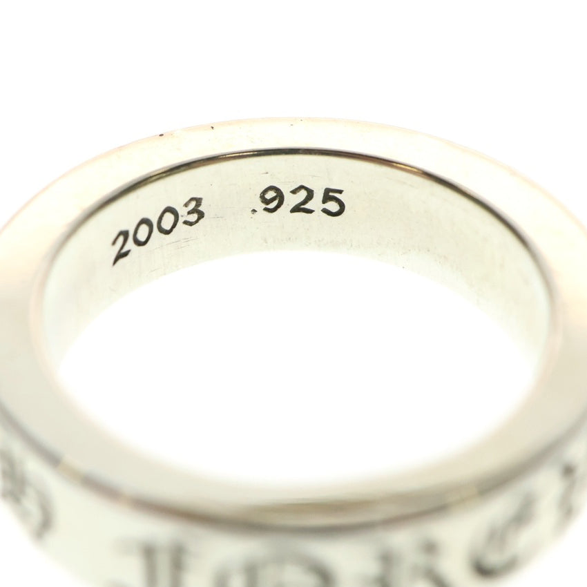 CHROME HEARTS(クロムハーツ) 6mm SPACER FOREVER 6mmスペーサーリング フォーエバーシルバー BCA337