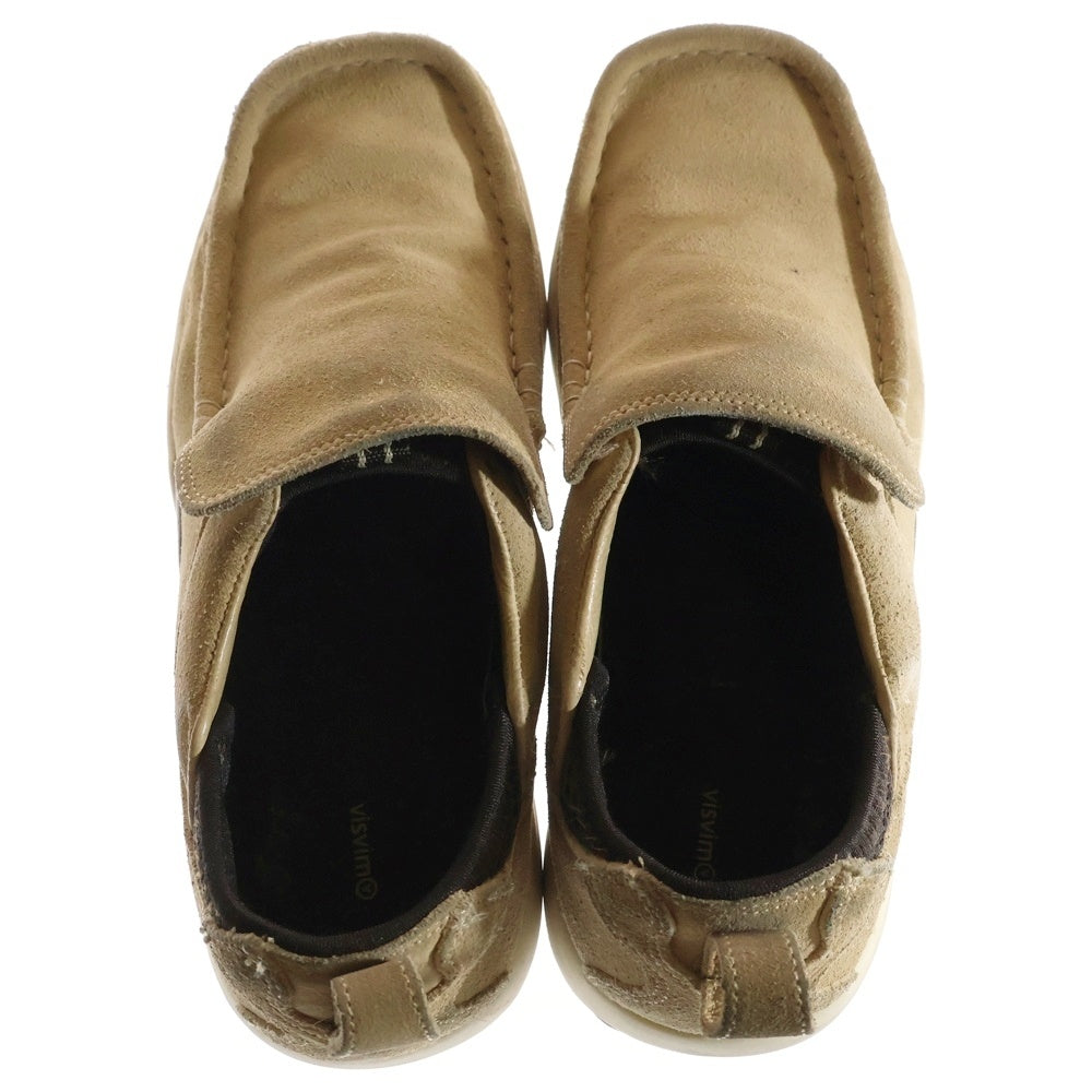 VISVIM(ヴィスヴィム) TWONBLY トゥオンブリー スウェードレザーローカットスニーカー スリッポン ベージュ V001-02