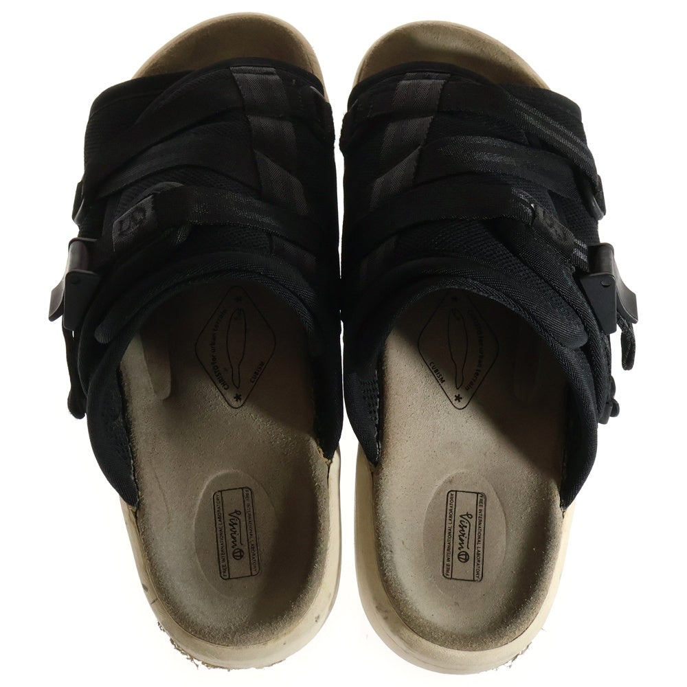 VISVIM(ヴィスヴィム) CHRISTO クリスト アジャスター付き スポーツサンダル ブラック V012-01