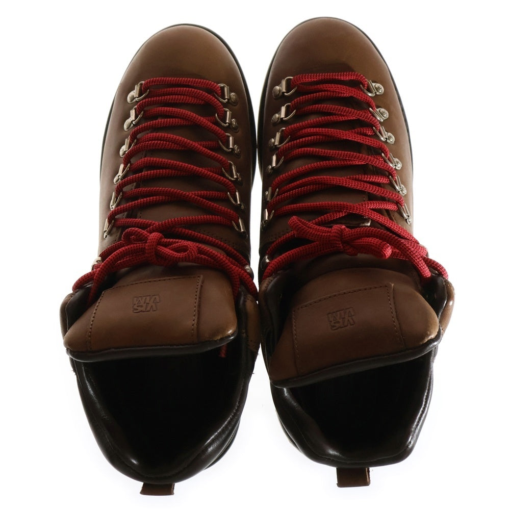 VISVIM(ヴィスヴィム) SERRA HIKER セラ ハイカー レザートレッキングシューズ ブラウン V00007221-01