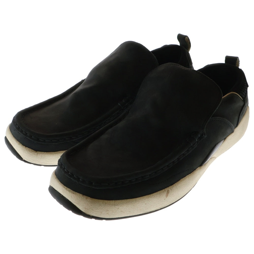 VISVIM(ヴィスヴィム) TWONBLY CLASSIC トゥオンブリー クラシック スウェードレザーローカットスニーカー スリッポン ブラック V001V01