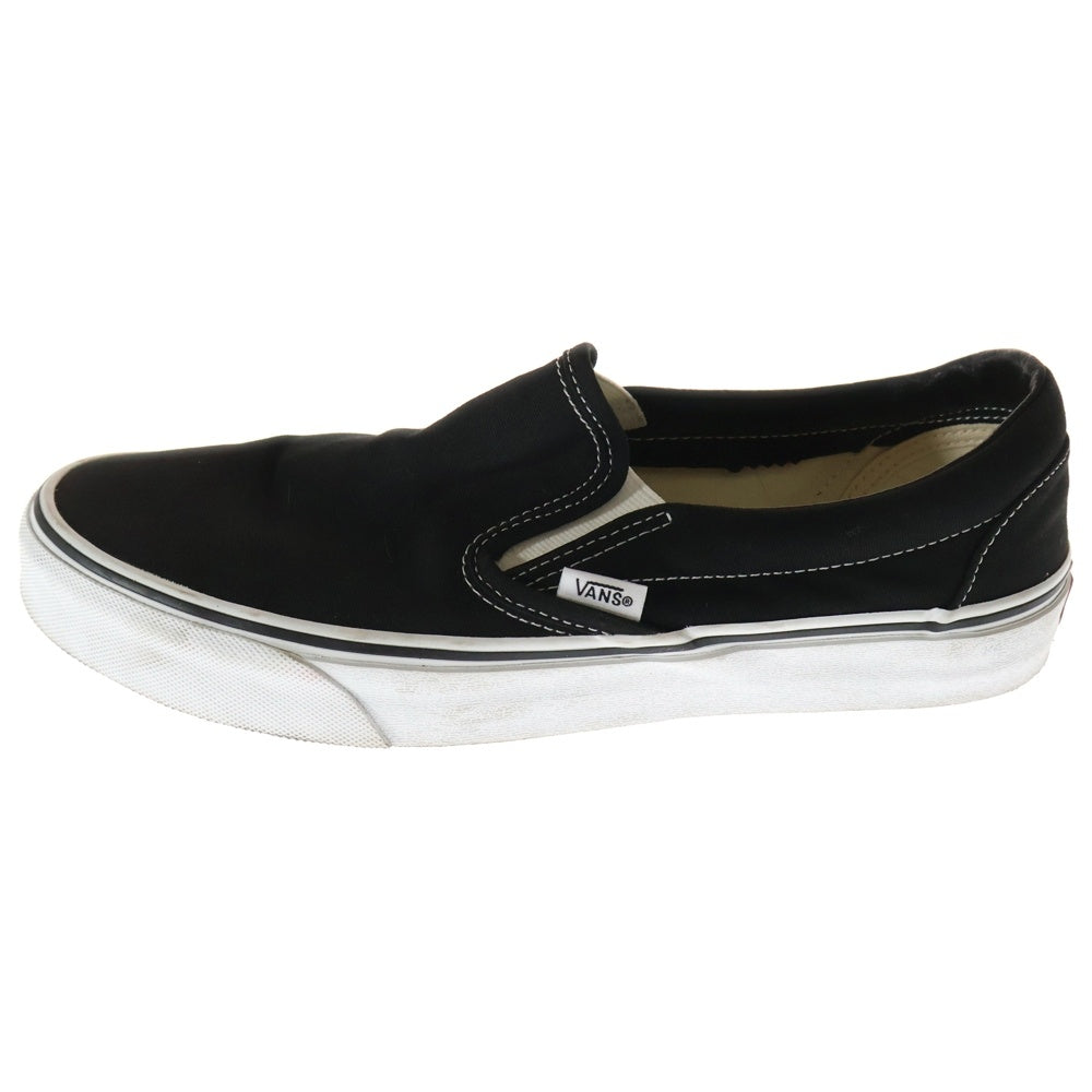 VANS(ヴァンズ) キャンバスローカットスニーカー スリッポン ブラック US9.5/27.5cm 751505