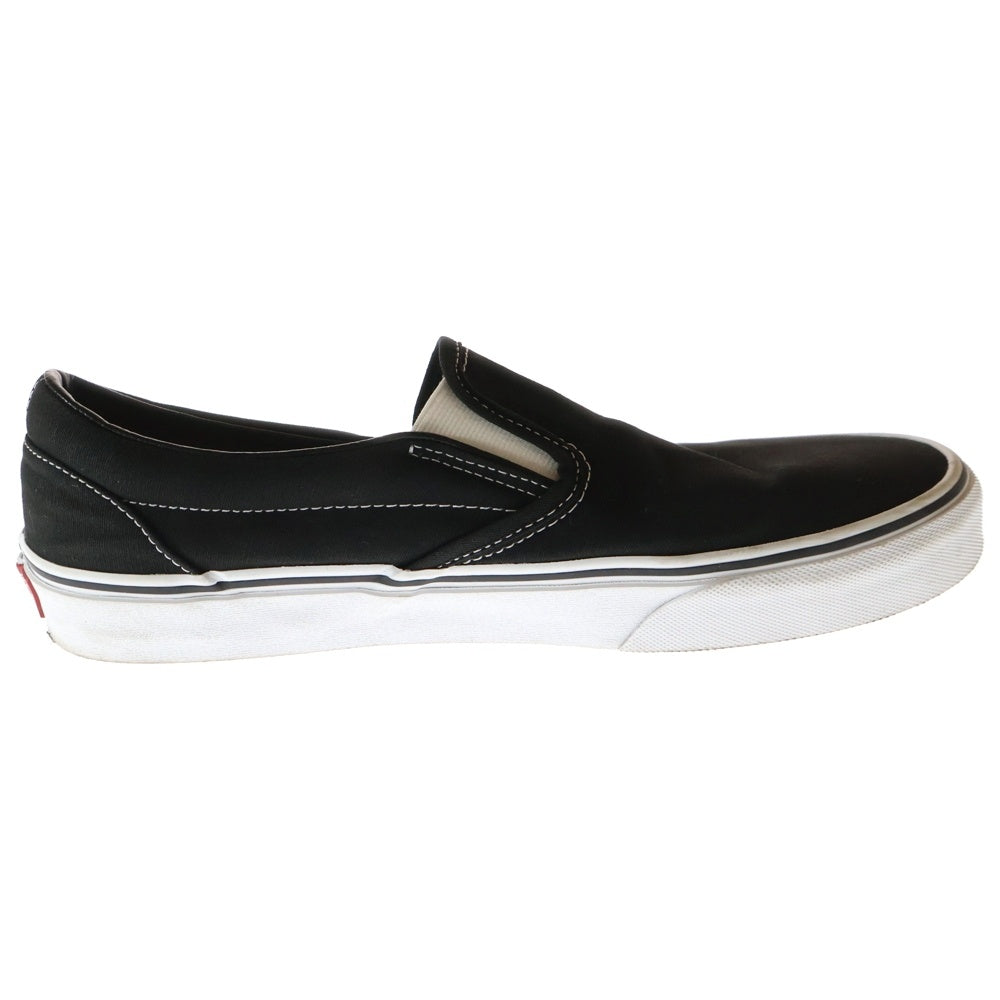 VANS(ヴァンズ) キャンバスローカットスニーカー スリッポン ブラック US9.5/27.5cm 751505