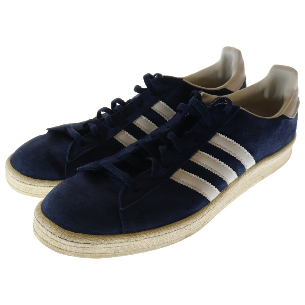 adidas(アディダス) 【観賞用 2012年製】 CAMPAS 80S キャンパス エイティーズ スウェードレザーローカットスニーカー ネイビー US11/29cm G63309