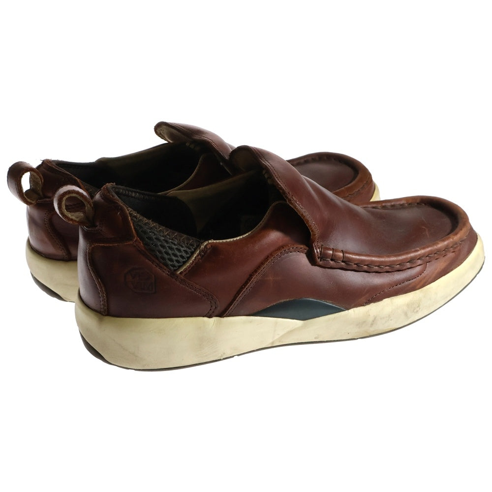 VISVIM(ヴィスヴィム) TWONBLY トゥオンブリー スウェードレザーローカットスニーカー スリッポン ブラウン V001-01