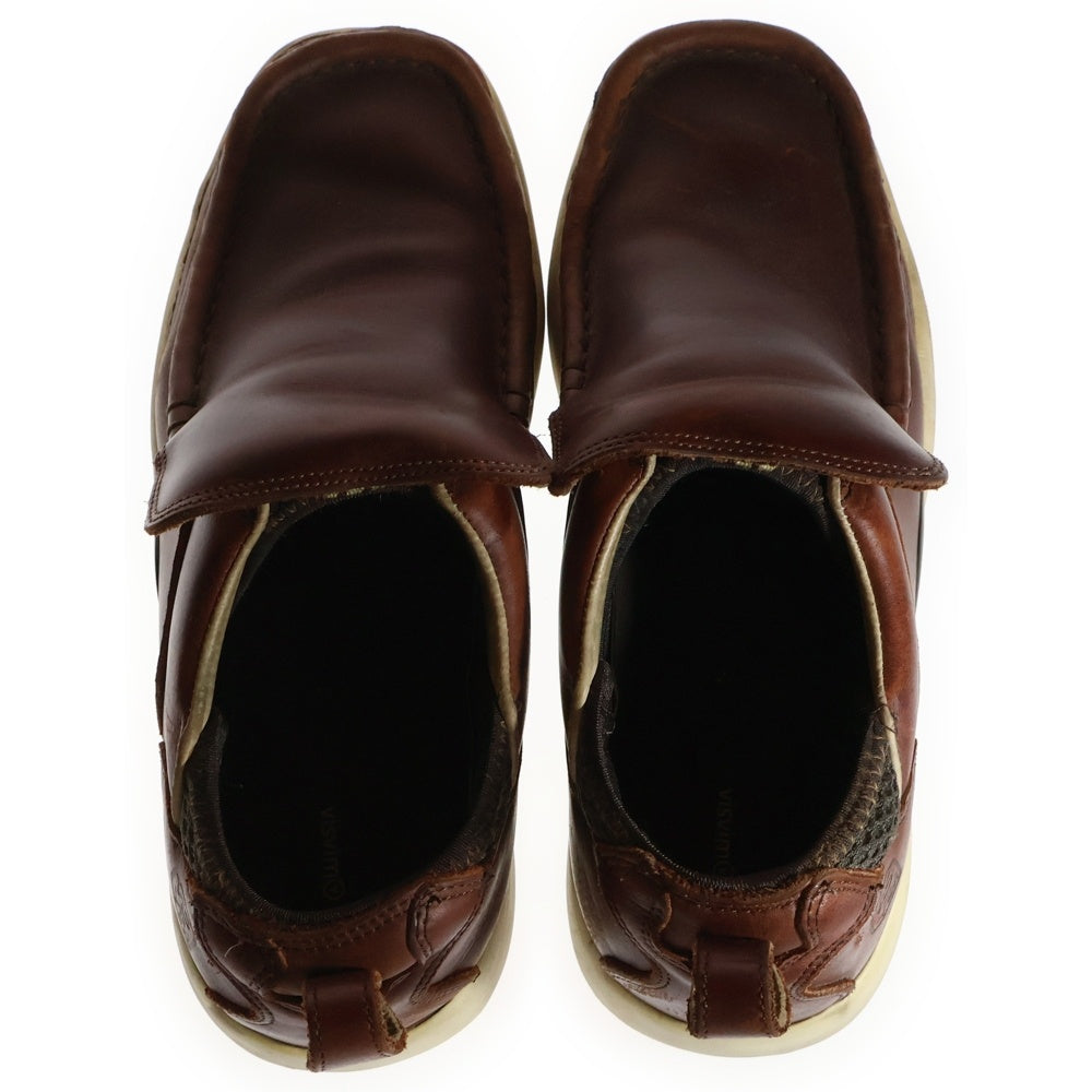 VISVIM(ヴィスヴィム) TWONBLY トゥオンブリー スウェードレザーローカットスニーカー スリッポン ブラウン V001-01