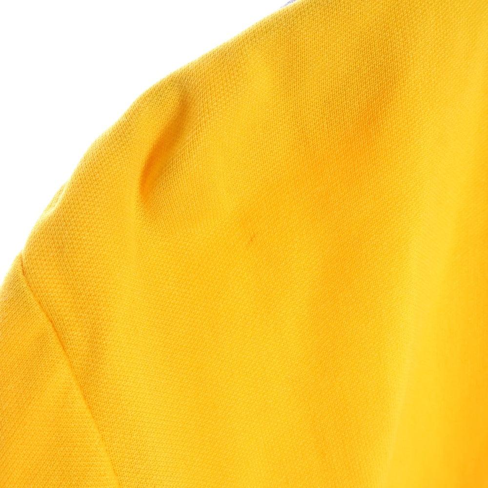 adidas(アディダス) 70S復刻 TRACK TOP JKT フロッキーロゴ トラックジャケット イエロー/ブルー GE0852
