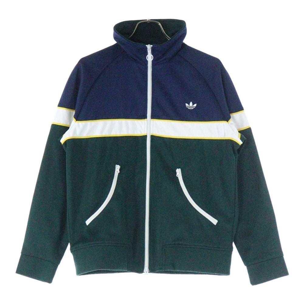 adidas(アディダス) FM2195 TRACK TOP トラックジャケット ネイビー/グリーン