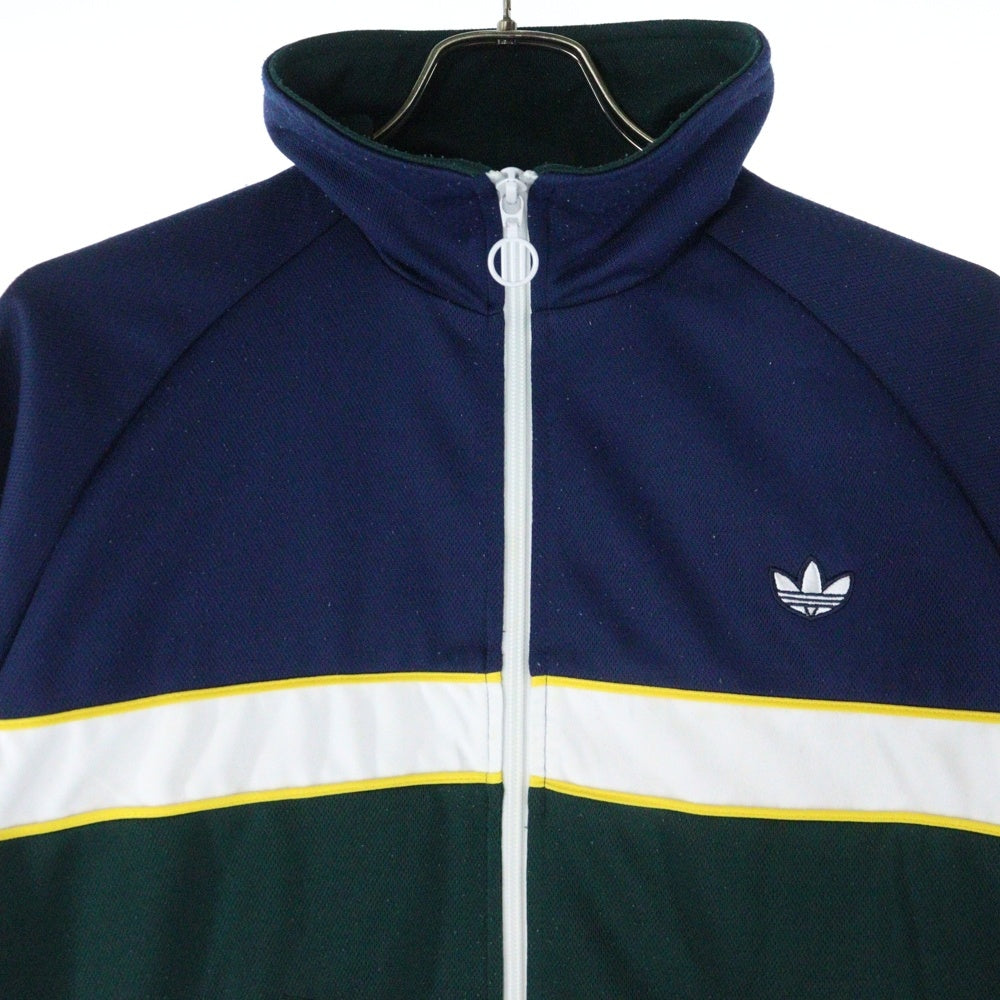adidas(アディダス) FM2195 TRACK TOP トラックジャケット ネイビー/グリーン