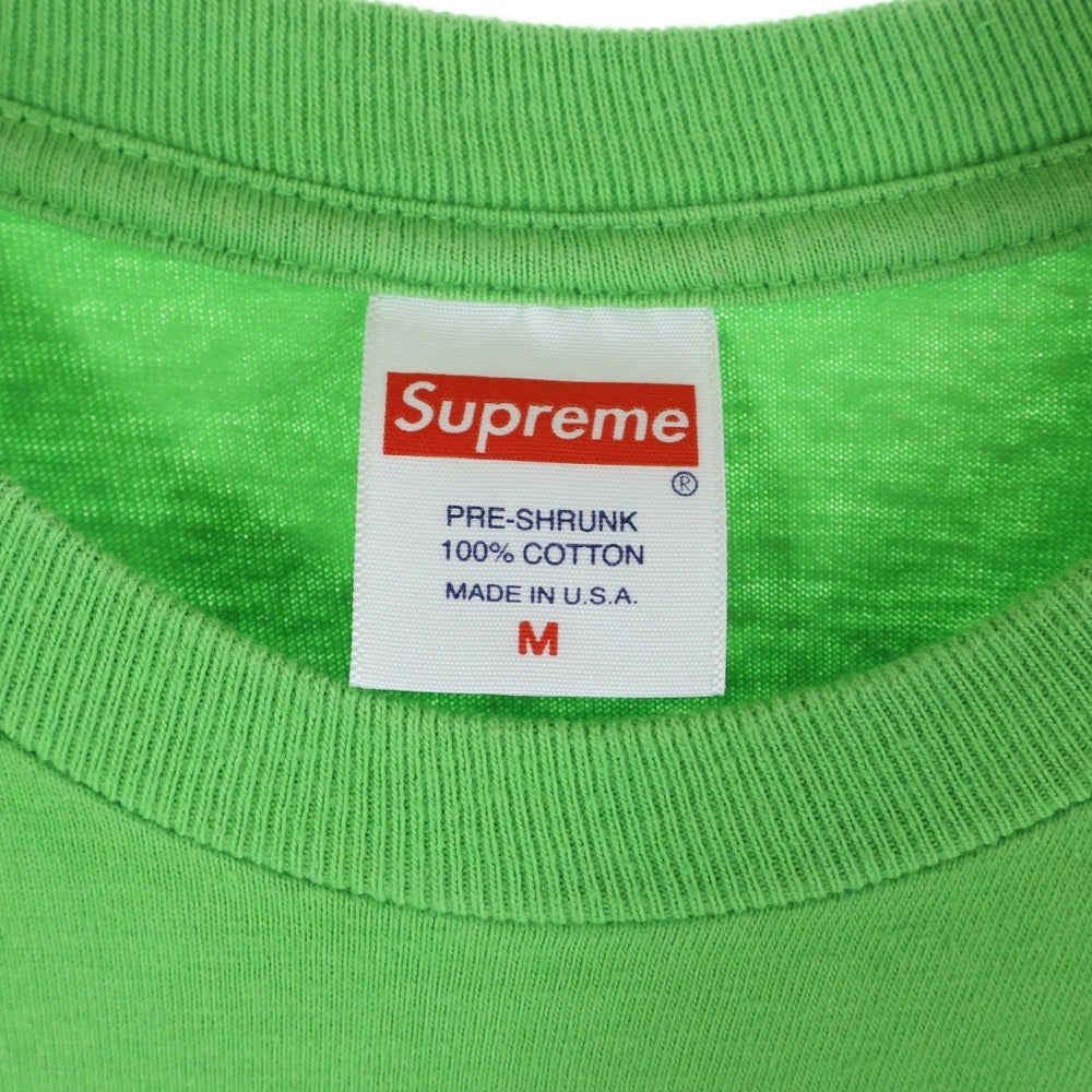 SUPREME(シュプリーム) 19SS Buju Banton Tee ブジュバントン フォトプリント クルーネック カットソー 半袖Tシャツ グリーン