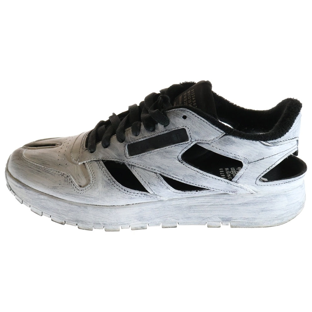Maison Margiela 22(メゾンマルジェラ) ×Reebok Classic Leather Tabi Bianchetto リーボック クラシックレザー タビ ビアンケット ローカット スニーカー US9.5/27.5cm S58WS0204