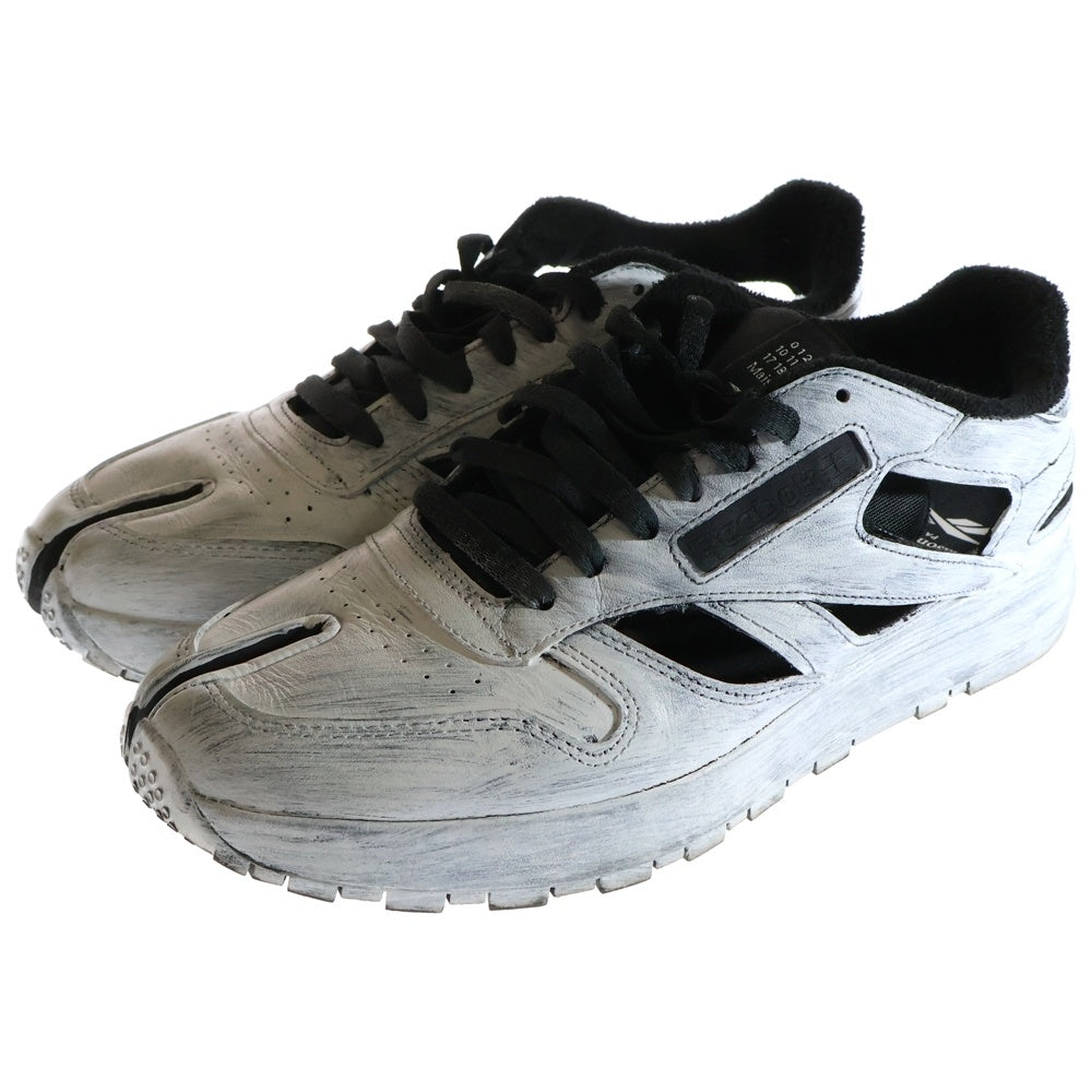 Maison Margiela 22(メゾンマルジェラ) ×Reebok Classic Leather Tabi Bianchetto リーボック クラシックレザー タビ ビアンケット ローカット スニーカー US9.5/27.5cm S58WS0204